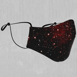 Crimson Space Face Mask - Azimuth Clothing