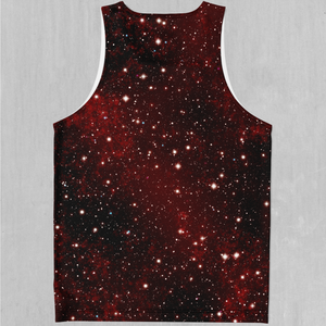 Crimson Space Men's Tank Top - Azimuth Clothing