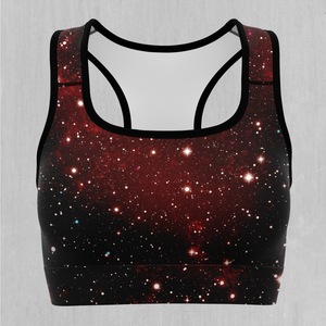 Crimson Space Sports Bra