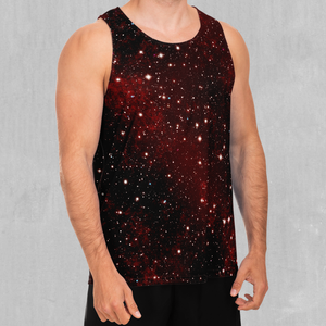 Crimson Space Men's Tank Top - Azimuth Clothing