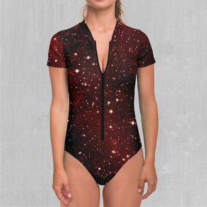 Crimson Space Short Sleeve Bodysuit