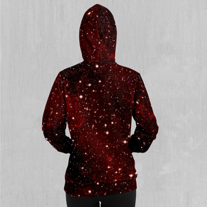 Crimson Space Hoodie - Azimuth Clothing