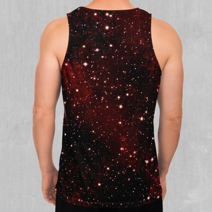 Crimson Space Men's Tank Top - Azimuth Clothing