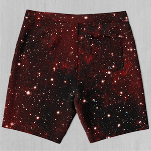 Crimson Space Board Shorts