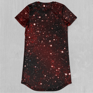 Crimson Space T-Shirt Dress