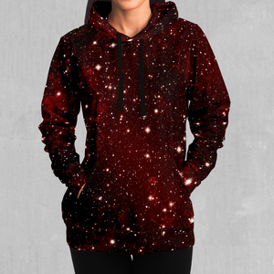 Crimson Space Hoodie - Azimuth Clothing