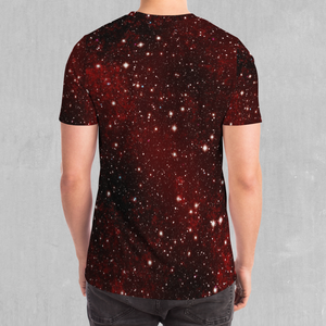 Crimson Space Tee - Azimuth Clothing