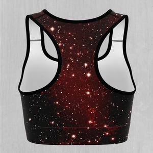 Crimson Space Sports Bra