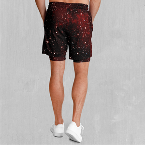 Crimson Space Men's 2 in 1 Shorts