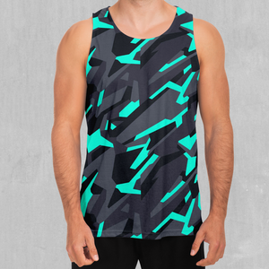 Cyber-Tech Men's Tank Top - Azimuth Clothing