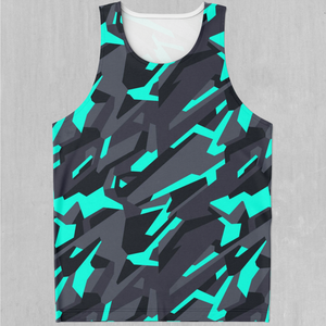 Cyber-Tech Men's Tank Top - Azimuth Clothing