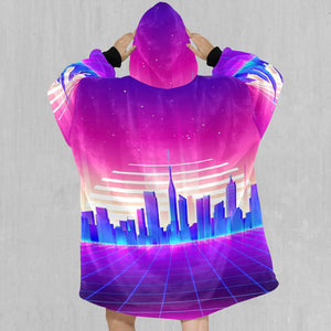 Cyber City Blanket Hoodie