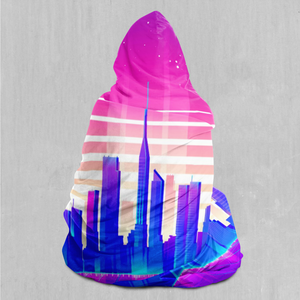 Cyber City Hooded Blanket