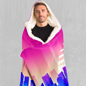 Cyber City Hooded Blanket