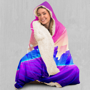 Cyber City Hooded Blanket