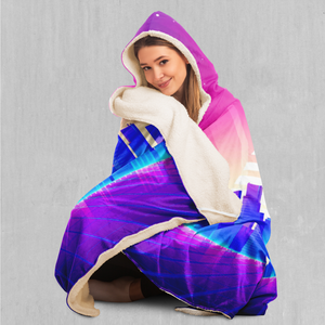 Cyber City Hooded Blanket