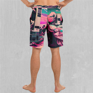 Digital Tsunami Board Shorts