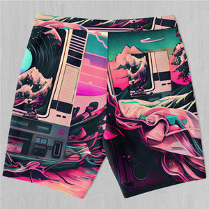 Digital Tsunami Board Shorts