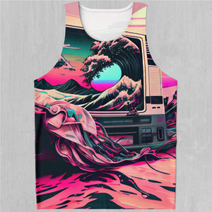 Digital Tsunami Men's Tank Top