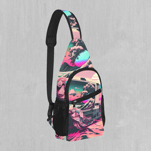 Digital Tsunami Sling Bag