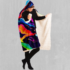 Dream Spectrum Hooded Blanket