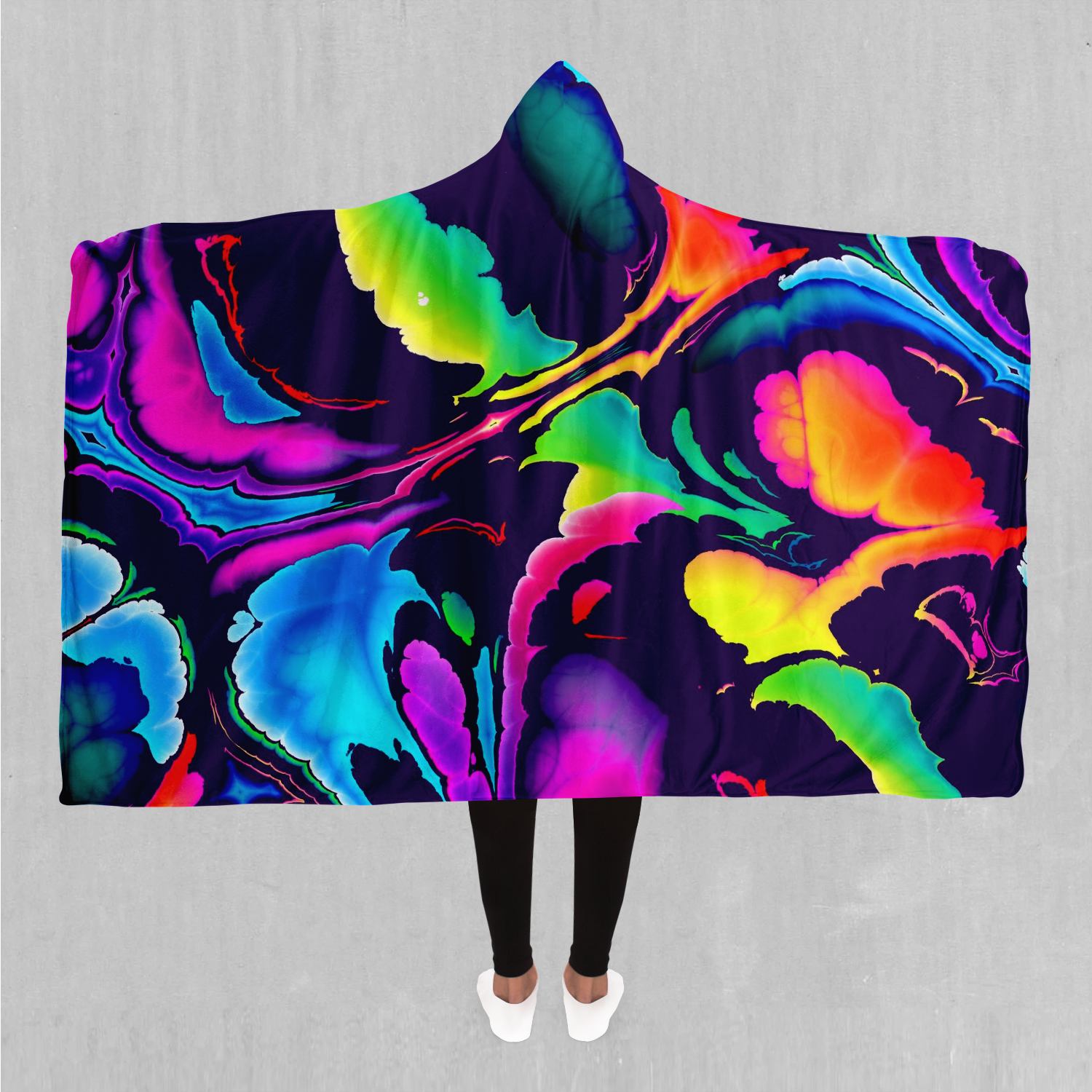 Dream Spectrum Hooded Blanket