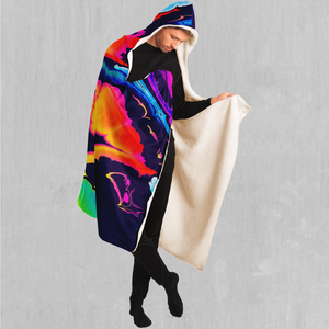 Dream Spectrum Hooded Blanket