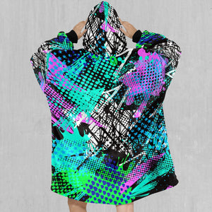 Electric Avenue Blanket Hoodie