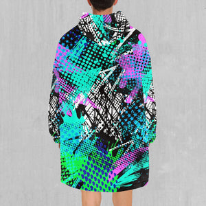 Electric Avenue Blanket Hoodie
