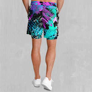 Electric Avenue Men's 2 in 1 Shorts