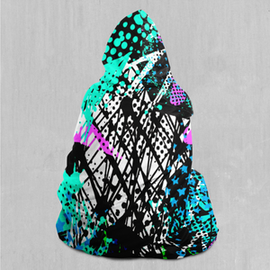 Electric Avenue Hooded Blanket