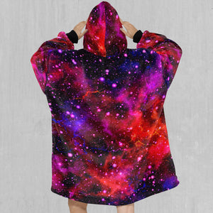 Electric Galaxy Blanket Hoodie