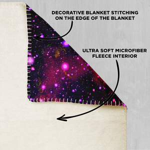 Electric Galaxy Blanket