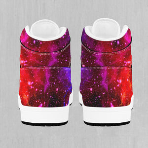 Electric Galaxy High Top Sneakers