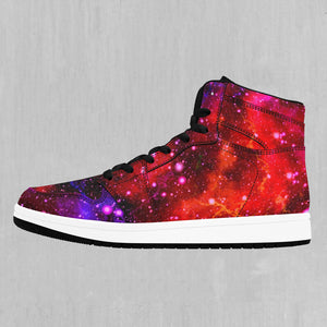 Electric Galaxy High Top Sneakers