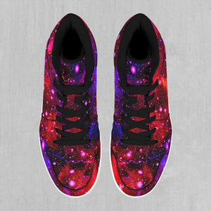 Electric Galaxy High Top Sneakers