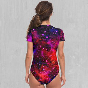 Electric Galaxy Short Sleeve Bodysuit