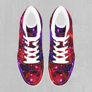 Electric Galaxy High Top Sneakers