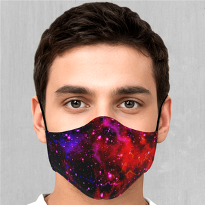 Electric Galaxy Face Mask - Azimuth Clothing
