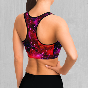 Electric Galaxy Sports Bra