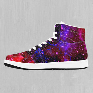 Electric Galaxy High Top Sneakers
