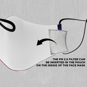 Electric Galaxy Face Mask - Azimuth Clothing