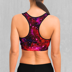 Electric Galaxy Sports Bra