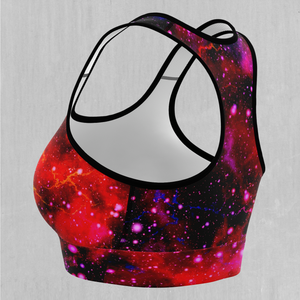 Electric Galaxy Sports Bra