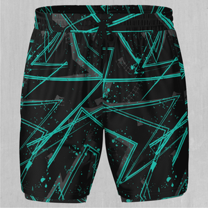 Electrostatic Men's 2 in 1 Shorts