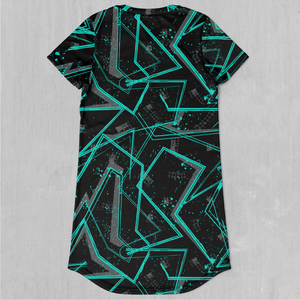Electrostatic T-Shirt Dress