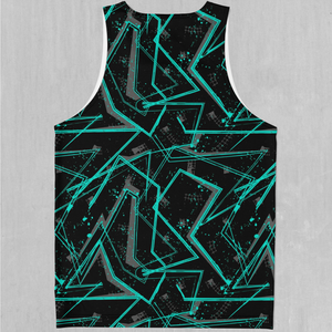 Electrostatic Men's Tank Top - Azimuth Clothing