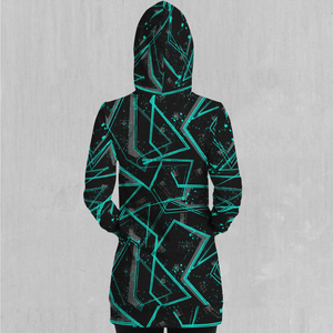 Electrostatic Hoodie Dress