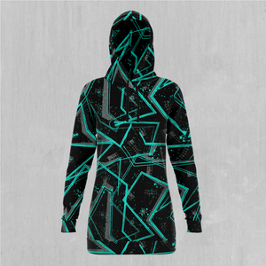 Electrostatic Hoodie Dress