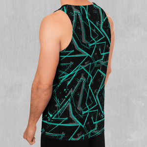 Electrostatic Men's Tank Top - Azimuth Clothing